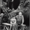 Nathan Lane, Matthew Porac, and George C. Scott in the stage production On Borrowed Time
