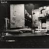 Set of the stage production Scapino