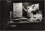 Set of the stage production Scapino