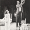 Pamela Payton-Wright and Frank Converse in the stage production A Streetcar Named Desire