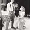 Frank Converse and Blythe Danner in the stage production A Streetcar Named Desire