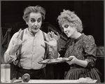 Bob Gunton and Beth Fowler in the stage production Sweeney Todd