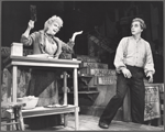 Beth Fowler and Bob Gunton in the stage production Sweeney Todd