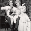 Bob Gunton and Beth Fowler in the stage production Sweeney Todd