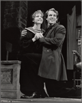 Gretchen Kingsley and Jim Walton in the stage production Sweeney Todd