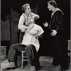 Bob Gunton, David Barron, and Jim Walton
 in the stage production Sweeney Todd