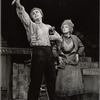 Bob Gunton and Beth Fowler in the stage production Sweeney Todd