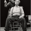 Beth Fowler and Bob Gunton in the stage production Sweeney Todd