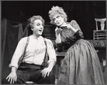Bob Gunton and Beth Fowler in the stage production Sweeney Todd
