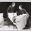 Jonathan Hogan, Christopher Benjamin, and Spike McClure in the stage production Taking Steps
