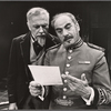 William Roerick and Eli Wallach in the stage production The Waltz of the Toreadors
