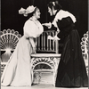 Marcia McClain and Raul Julia in the stage production Where's Charley?