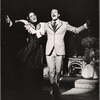 Raul Julia and Jerry Lanning in the stage production Where's Charley?
