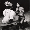 Marcia McClain and Raul Julia in the stage production Where's Charley?