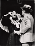 Raul Julia and Jerry Lanning in the stage production Where's Charley?