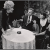 Mildred Dunnock, Donald Linahan, Marlena Lustik, and Helen Harrelson in the stage production Days in the Trees