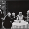 Ed Satrakian, Joseph Maher, Mildred Dunnock, Suzanne Lederer, director Stephen Porter (?) seated at table