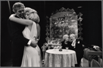 Donald Linahan, Suzanne Lederer, Mildred Dunnock, and Joseph Maher in the stage production Days in the Trees