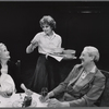 Mildred Dunnock, Suzanne Lederer, and Joseph Maher in the stage production Days in the Trees