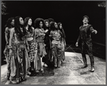 Paul Perri (right) in the stage production The Bacchae