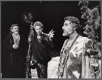 Philip Bosco, John Noah Hertzler, and Tom Klunis in the stage production The Bacchae