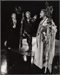 Philip Bosco, John Noah Hertzler, and Tom Klunis in the stage production The Bacchae