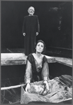 Philip Bosco and Irene Papas in the stage production The Bacchae
