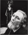 Irene Papas and Philip Bosco in the stage production The Bacchae
