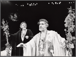 Philip Bosco and Tom Klunis in the stage production The Bacchae