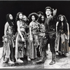 Paul Perri (foreground right) in the stage production The Bacchae