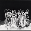 Ensemble in the stage production The Bacchae