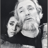 Irene Papas and Philip Bosco in the stage production The Bacchae
