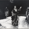 Irene Papas (center) in the stage production The Bacchae