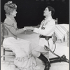 Glenne Headly and Raul Julia in the stage production Arms and the Man