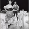 Caitlin Clarke and George Morfogen in the stage production Arms and the Man