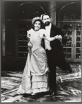 Naz Edwards and David Pursley in the stage production Anna Karenina