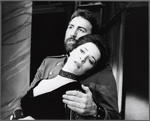 Ann Crumb and Scott Wentworth in the stage production Anna Karenina
