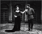 Ann Crumb and Scott Wentworth in the stage production Anna Karenina