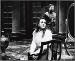 Melissa Errico and Scott Wentworth in the stage production Anna Karenina