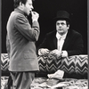 Joseph Bova and Paul Sorvino in the stage production An American Millionaire