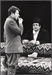 Joseph Bova and Paul Sorvino in the stage production An American Millionaire