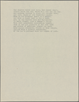 "Blight." Holograph poem, unsigned, undated