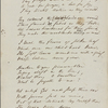 "Dirge." Holograph poem, unsigned, dated 1838