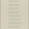"Dirge." Holograph poem, unsigned, dated 1838