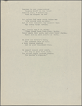 "Dirge." Holograph poem, unsigned, dated 1838