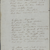 "Merlin." Holograph poem, unsigned, undated. Part of Part I and all of Part II