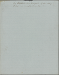 "Merlin." Holograph poem, unsigned, undated. Part of Part I and all of Part II