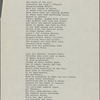 "Merlin." Holograph poem, unsigned, undated. Part of Part I and all of Part II