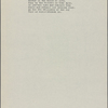 "Merlin." Holograph poem, unsigned, undated. Part of Part I and all of Part II