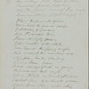 "Ode to Beauty." Holograph poem, unsigned, undated
